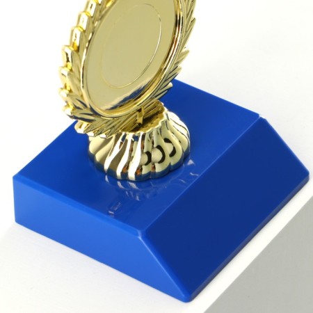 Cup 057, award figure, gold, plastic stand, 14 x 6.5 x 6.3 cm.-4