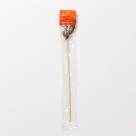 Teaser with a ball of feline mint and feathers, 52 cm-3