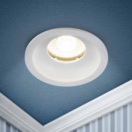 Lamp Built -in ERA WR4, IP44, 12W, 90x43 mm, white matte color