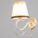 Bra "Deborah" 1x40W E14 Patinated gold 20x15x33.5 cm
