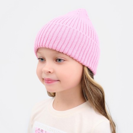Children's cap KAFTAN, pink, rr 44-48