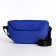 Youth bag with a zipper, blue color