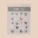 Nail stickers "Bright pattern", multi -colored