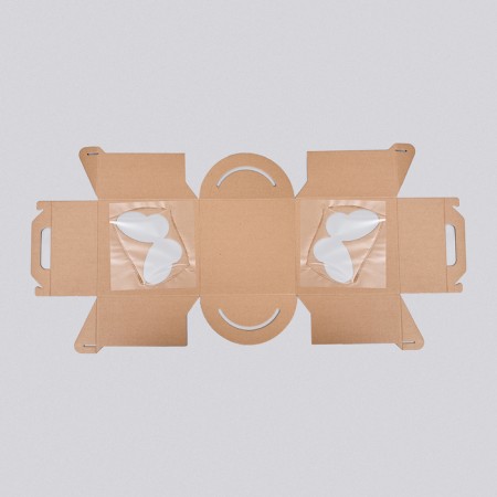 Confectionery packaging, 2 windows, 28 x 28 x 30 cm-4