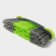 A shade of a shade of a share, components, 27 × 6 cm, green