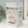 Rectangular Metal Casket "Best Coffee" 7.8x12.2x18.6 cm
