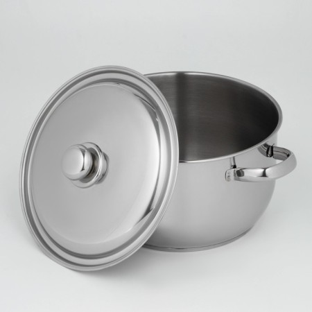 Classic-Prima pan, 7 l, d = 26 cm, metal cover, capsule bottom, with a heat distribution layer, induction-1