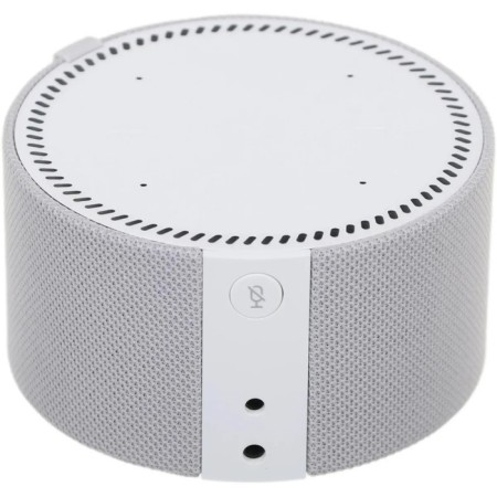 Smart column "New Yandex Mini Station", Voice Assistant Alice, 10W, with a clock, gray-3