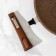 Granite Brown pan, d = 28 cm, removable handle, glass cover, anti -stick coating, brown color