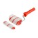 Set male scrap, rollers polyamide, 100 mm, d = 6 mm, d = 48 mm + d = 16 mm, bath 150 x 290 m 1034055