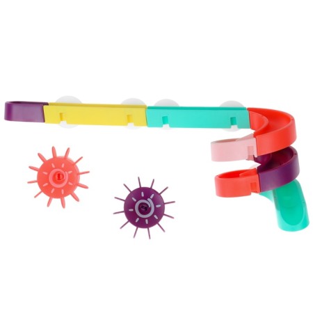 Toy Water Hill to play the bathroom, designer, set on suction cups "Water Park Mill"-26