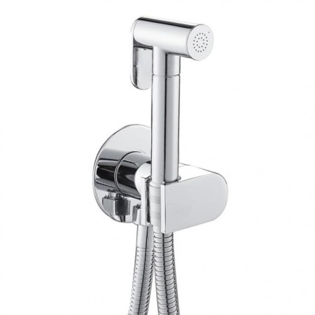 Hidden installation mixer with hygienic shower Esko SMH03, color chrome