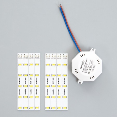 LED 220V module 16W SMD5730 IP30 1200LM 3000K Ø22cm-2