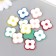 Acrylic beads "Flowers" MIX 0.4x2.3x2.3 cm
