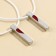 Bracelets Demetrons "I Love You", 2 pcs, length 25 cm