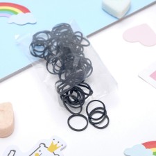 Gum for AFROKOCHICS (set 80 pcs+-5pcs) black