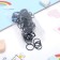 Gum for AFROKOCHICS (set 80 pcs+-5pcs) black