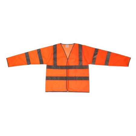 Signal jacket reflective, orange, grade 3, size 2xl