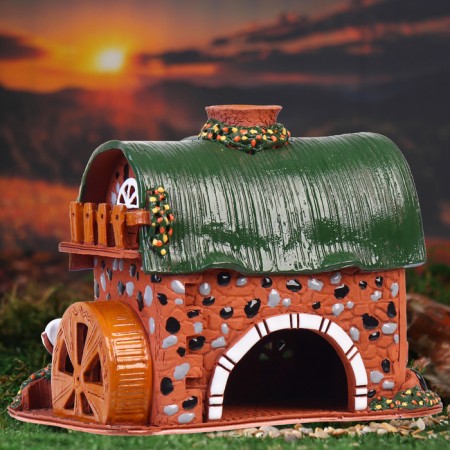 Aroma lace house "Village", 18 cm, handmade 1371846-1