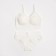Female set (top, panties) color white, size 42-44