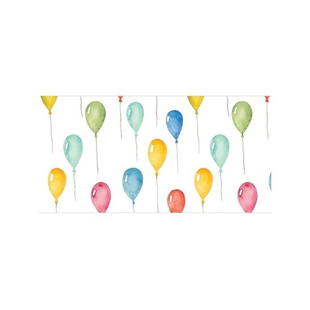 Basket for toys "Balls fly into the sky, size 35x50 cm-1