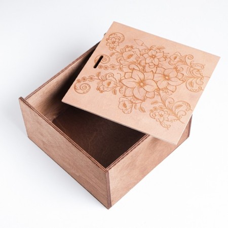 Gift Penal "Flowers" 20x20x10 cm-3