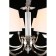 Suspended chandelier Gay E14 320W