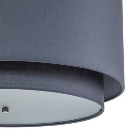 Suspended Indigo, 13020/3P Nickel. 3x60W, e27, 600x600x320/1820 mm, gray color-3