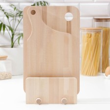 NAABOS OF GROWING BOAKS on a stand, 2 pcs: 35 × 22 cm, 35 × 18 cm, array of birch