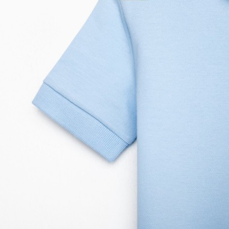 T -shirt Children's Polo Minaku: Basic Line Blue Color, Height 110-10
