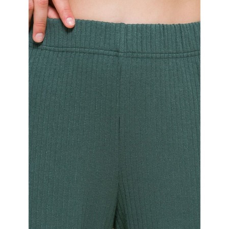 Female trousers, size XS, green color-6