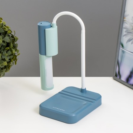 Lancer table lamp LED 3.5W USB AKB Sine-Lazurnaya 11x15x45 cm Risalux-6