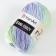 Yarn "Jeans Crazy" 55% cotton, 45% acrylic 160m/50g (8208 lilac-green.)