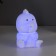 Nightnik "chicken" LED from batteries white 6x6x6 cm Risalux