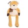 Soft toy "dog Fred with a scarf", 27 cm