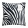 Pillowcase decorative Ethel "Zebra" 40x40 cm, velor, 100% p/e