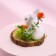 Easter decor "Bunny with carrots" 8 × 8 × 7 cm