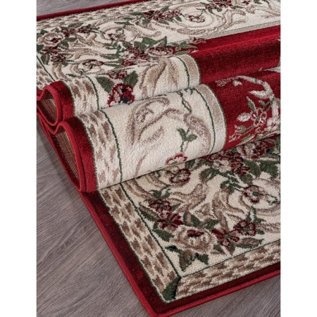 Rectangular carpet Merinos colizey, size 250x400 cm, color Red-2
