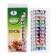 Watercolor paints, 12 colors, in a plastic tube, 12 ml