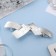Liberty hair clip "Liberty" intersections, 7 cm, silver