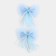 Hair hair clip, bow 7.5 cm, 2 pcs, cold heart