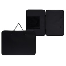 Folder for drawings and drawings A3, 470 x 340 x 20 mm with handles, textile, inner pocket 