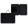 Folder for drawings and drawings A3, 470 x 340 x 20 mm with handles, textile, inner pocket "Creativity" Black
