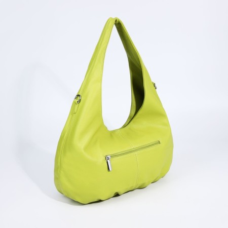 Lurch bag with lightning, 3 outer pockets, green color-1