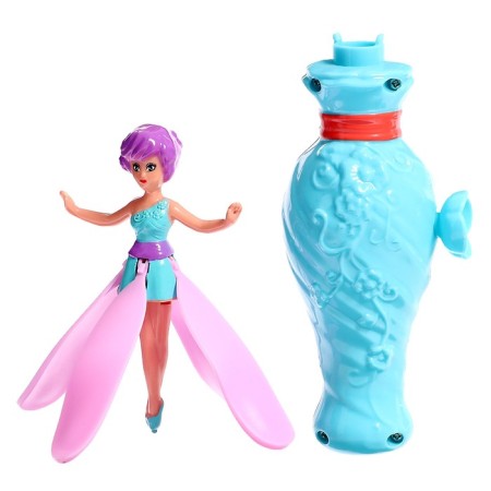 Doll-Yula flying and soaring “Princess”, 2 in 1, on a clockwork mechanism-4