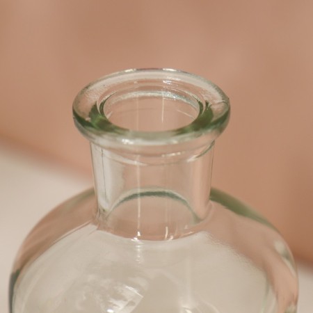 Vase for flowers New Year's glass "Magic moments", 125 ml, height 10 cm-2