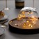 Garland “thread” 2 m dews with nozzles “bird”, IP20, silver thread, 20 LED, glow warm white, AAX2