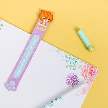 A set of curly bookmarks "Happy bookmarks!", 5 pcs-2