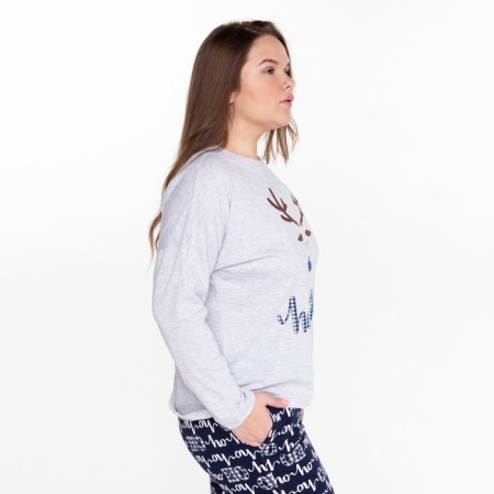 Female set (pants/jumper) home, blue color, size 56-2