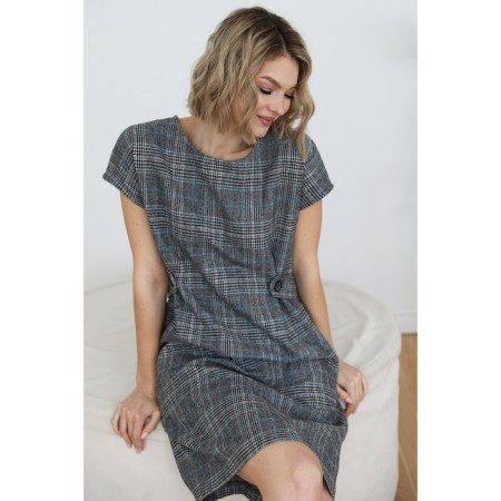 Dress with a belt, size 42-5